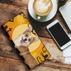 Pembroke Welsh Corgi Dog Print Women's Leather Wallet