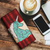 Amazing Unicorn Print Women's Leather Wallet