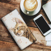 Bengal Cat Print Women's Leather Wallet